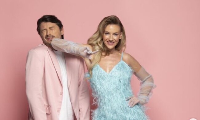 Леся Нікітюк та Сергій Притула, фото з Instagram