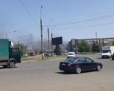 Масштабна пожежа переполошила харків'ян, дим і сморід заполонили все: "Французький бульвар?"