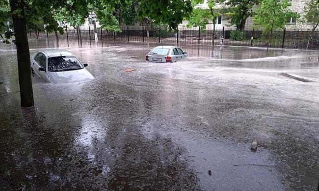 Злива в Києві - фото з Фейсбук