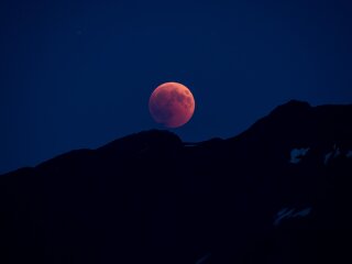Лунное затмение, фото: Pixabay
