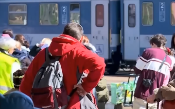 Беженцы. Фото: скрин youtube