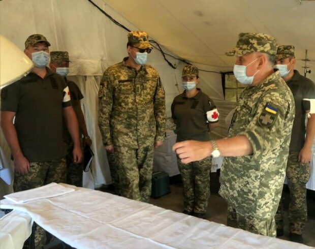 Медицинские силы Вооруженных Сил Украины, фото с фейсбук