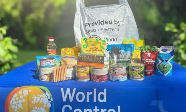 Продуктовые наборы World Central Kitchen