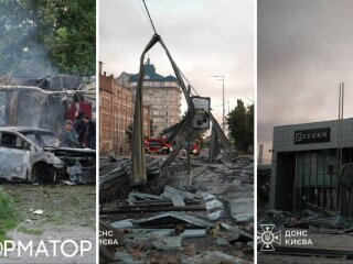 Перекриття руху транспорту в Києві, поліція