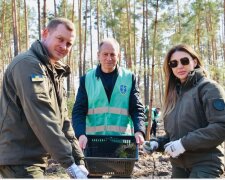 Колектив НУБІП на Київщині висадив 6 тисяч нових дерев