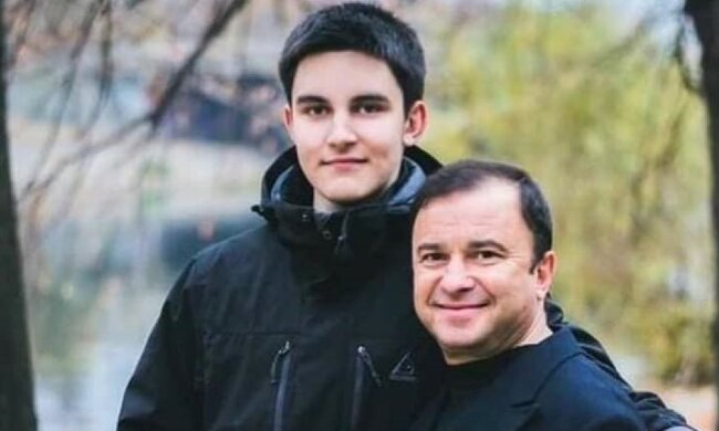 Віктор Павлік з сином, фото: соцмережі