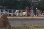 Терористи побили чоловіка через ДТП (відео)