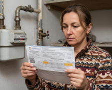 Рахунок за доставку газу. Фото: згенероване ШІ