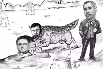 Как Луценко и Рябошапка Колобка делили