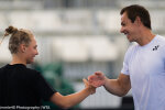 Даяна Ястремська з тренером, twitter.com/AdelaideTennis