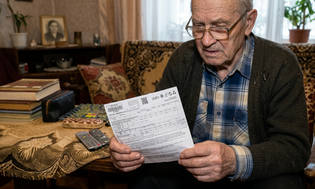 Счет за коммуналку. Фото: сгенерированное ИИ