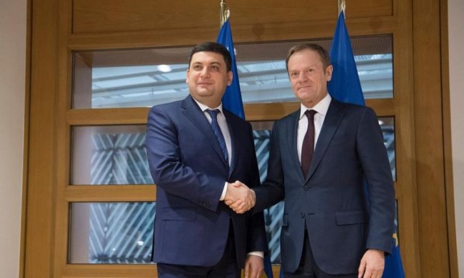 Гройсман обговорив у Брюсселі створення українського "плану Маршалла"