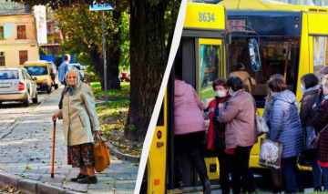 Пенсіонери, транспорт, проїзд, фото з соцмереж