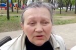 Пенсіонерка з "ЛНР", скріншот: Youtube