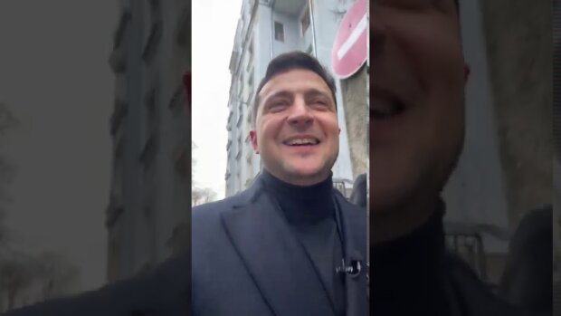 Володимир Зеленський, скріншот з відео