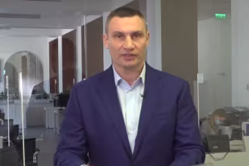 Кличко, скріншот з відео