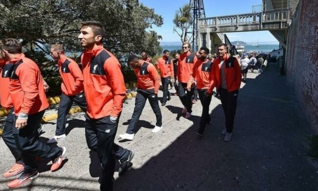 Гравці "Ліверпуля" опинились у в'язниці Алькатрас