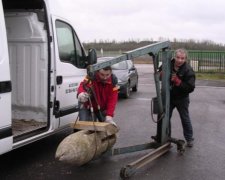 Под жилым домом обнаружили бомбу времен Второй мировой
