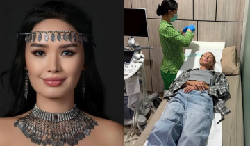 Казахстанская модель отправила россиянку в больницу