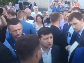 Зеленський, скріншот з відео