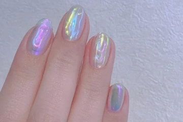 Aurora nails, маникюр, фото из соцсетей