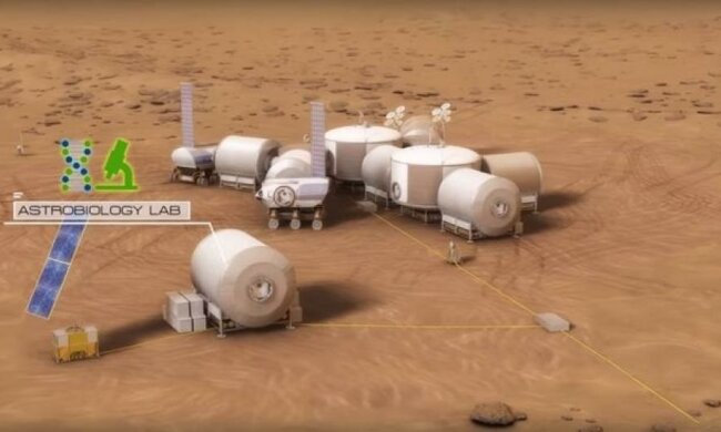 NASA показала колонізацію Марса у 2050 році (відео)