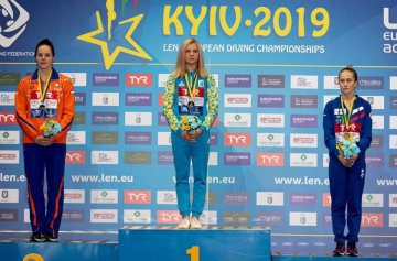 София Лыскун выиграла Чемпионат Европы по прыжкам в воду