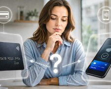 Смартфон і банківська картка