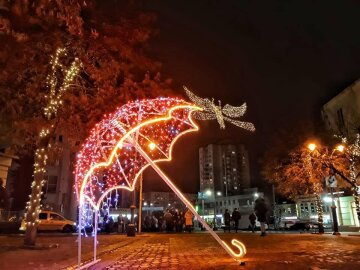 Новогодний Хмельницкий / фото: ХГС