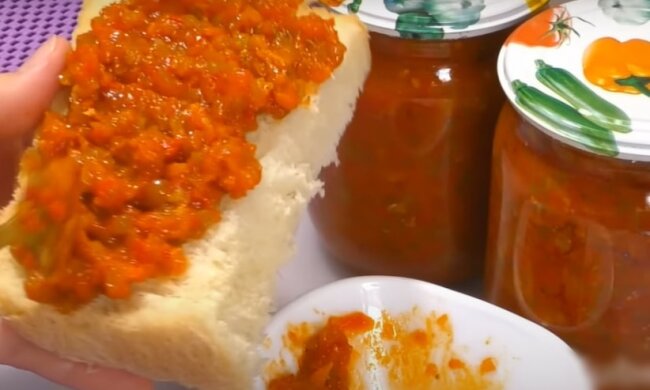 Закуска из огурцов, скриншот