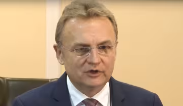Садовий, мер Львова, скріншот із відео