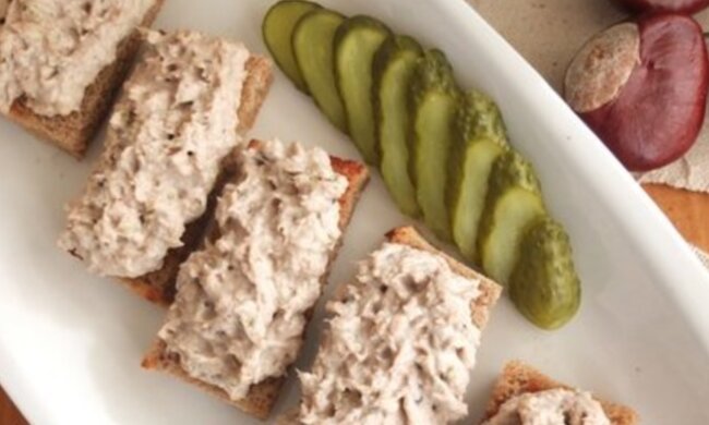 Намазка из шпротов, кадр из видео