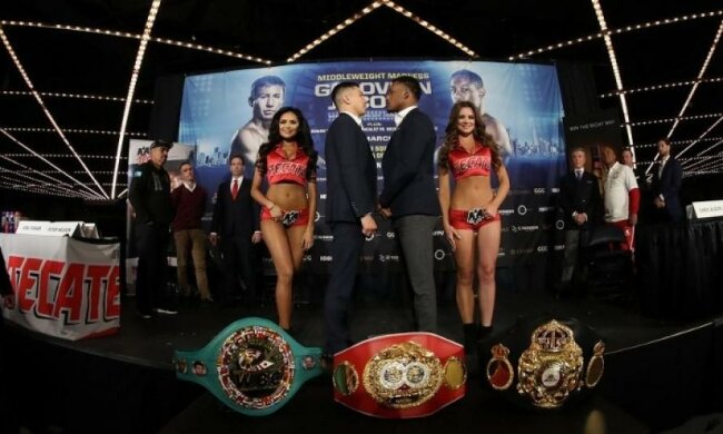 Головкін і Джейкобс провели битву поглядів