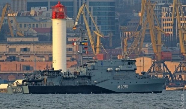 В Одессу зашли корабли НАТО - фото боевых судов
