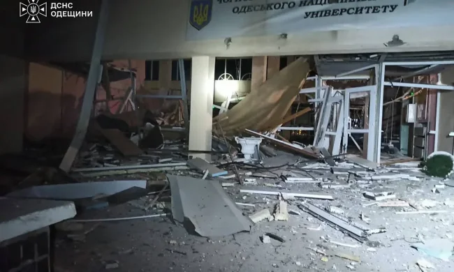 Наслідки російської атаки на Одесу