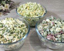 Весняні вітамінні салати: фото скрін Ютуб