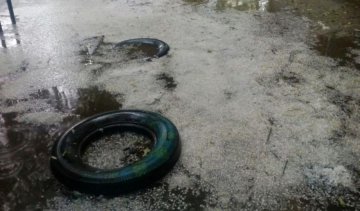 Дніпропетровськ накрило аномальним градом