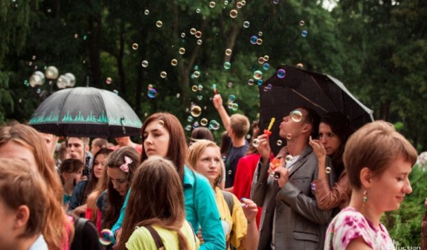 Киевлян зовут на парад мыльных пузырей 