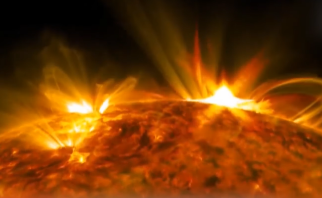 Магнитные бури, скриншот с видео