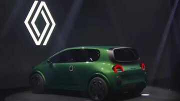 Renault Twingo EV, скріншот: YouTube