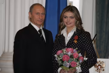 Кабаєва і Путін