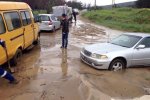 Дождь смыл дорогу на Ивано-Франковщине