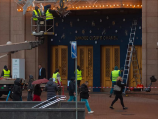 Украинцы, Киев, коммунальщики, фото из соцсетей