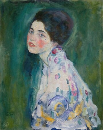 "Портрет женщины" Густава Климта, pinterest