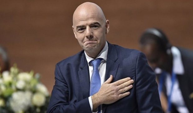 Інфантіно шкодує, що став президентом ФІФА
