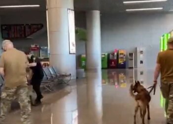Одеський аеропорт, скріншот з відео