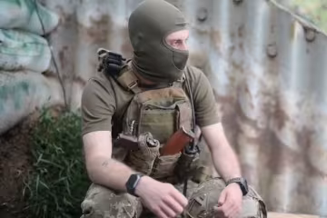 Боец с позывным "Рыжик". Фото: скрин youtube