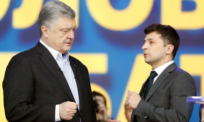 Киевляни "перепутали" Зеленского с Порошенко