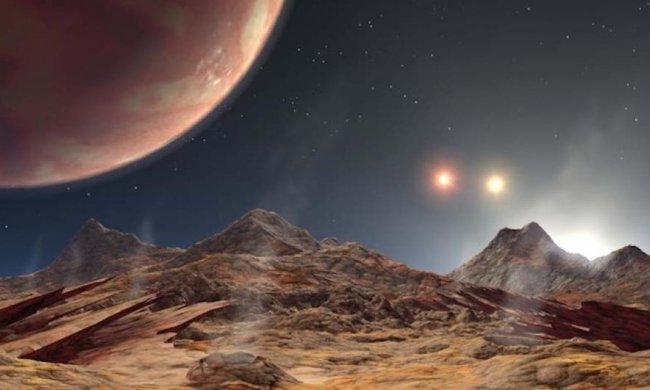 Вчені знайшли планету з трьома сонцям