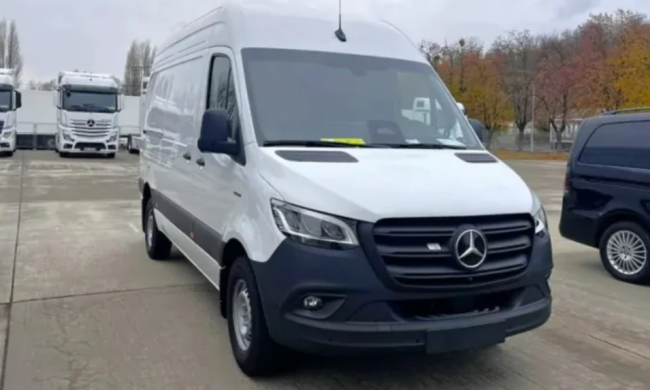 Mercedes-Benz eSprinter, скриншот: YouTube